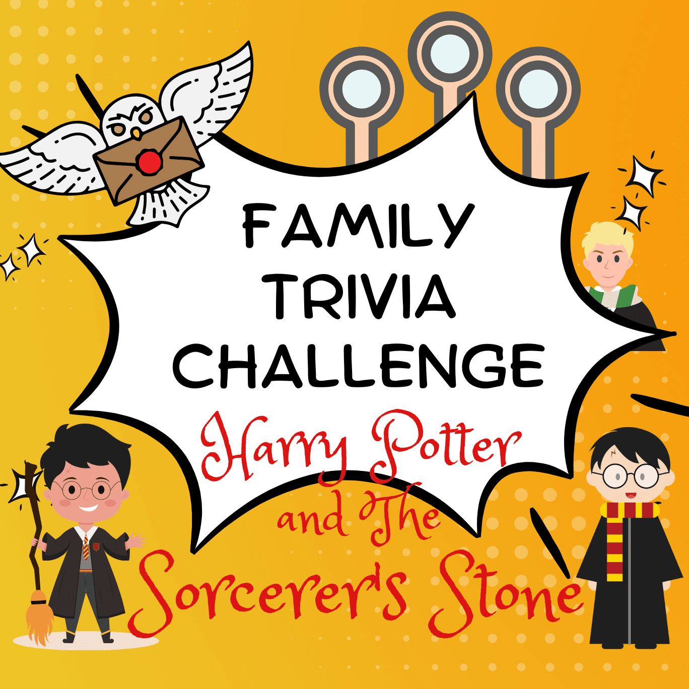 Family Trivia Challenge- Harry Potter and The Sorcerer’s Stone - Family Trivia Challenge cover