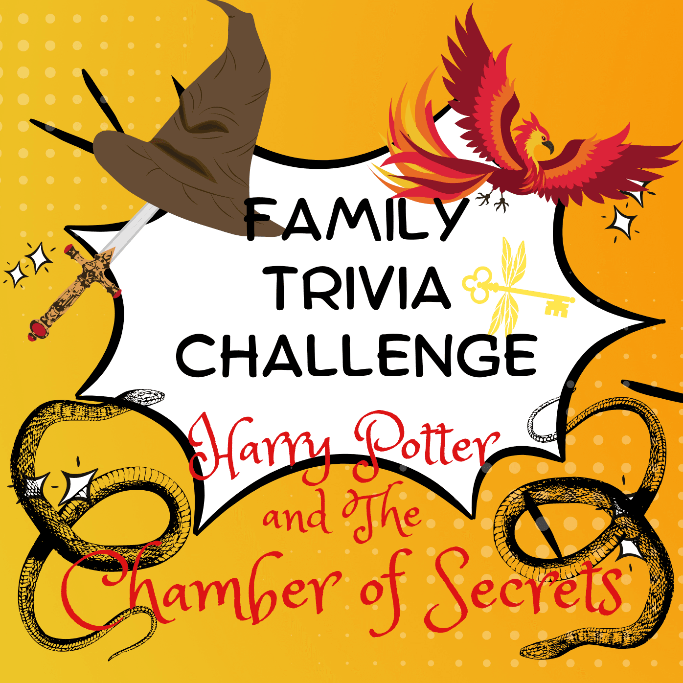Family Trivia Challenge- Harry Potter and the Chamber of Secrets — Family Trivia Challenge cover