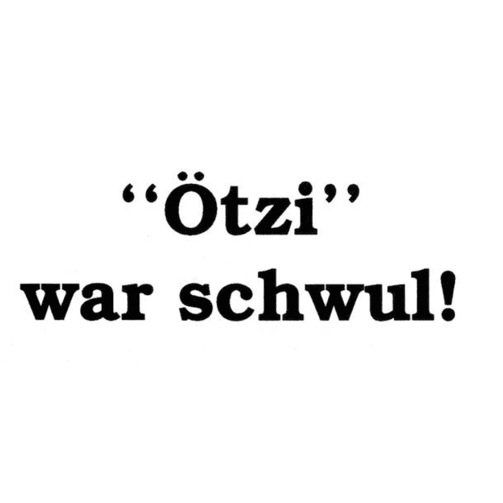 Ötzi the Iceman - Queer as Fact cover