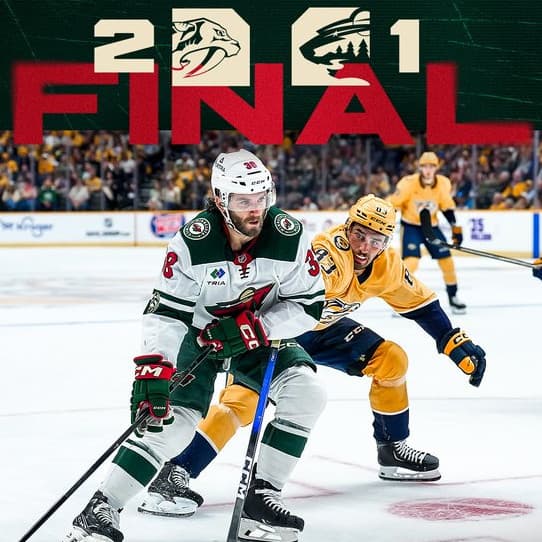 Predators 2, Wild 1 - Full Postgame @KFAN1003 - Minnesota Wild PONDcast cover