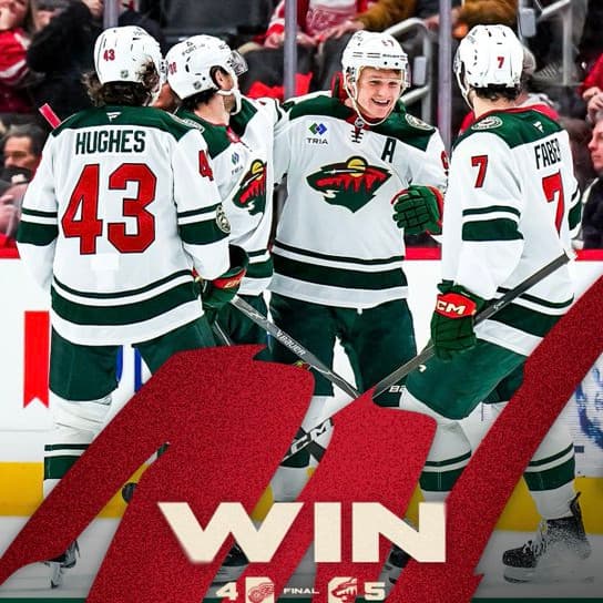 Wild 5, Red Wings 4 - Full Postgame @KFAN1003 - Minnesota Wild PONDcast cover