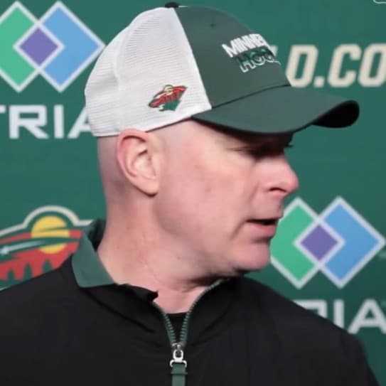 John Hynes previews Wild vs Kraken - Minnesota Wild PONDcast cover