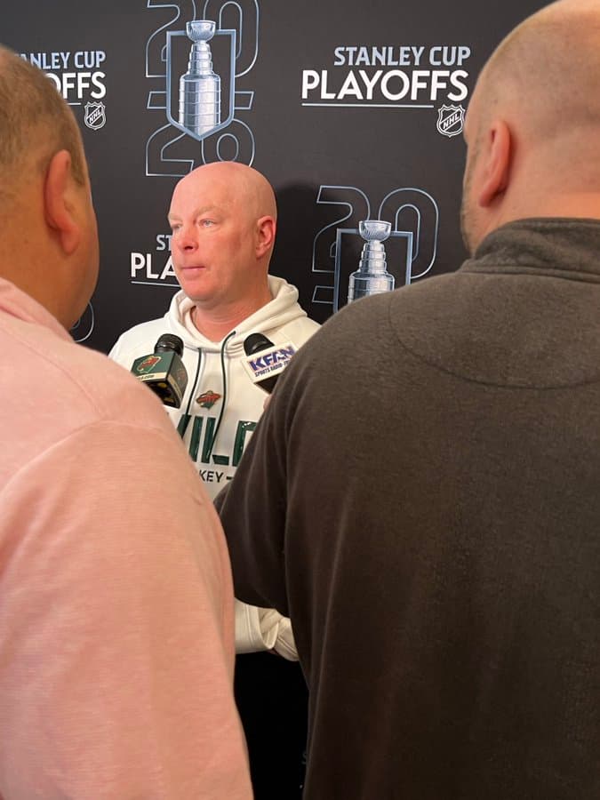 John Hynes Sunday Update - Minnesota Wild PONDcast cover