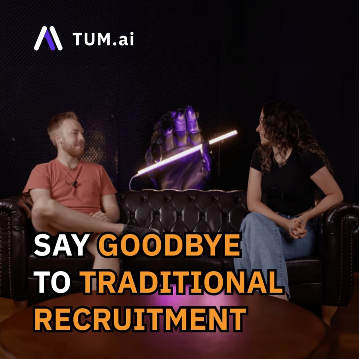 Luca Dombetzki: Quality Hiring with AI Recruiting Platform Ikigai | AI E-Lab Success Stories #1 - TUM.ai Student Initiative cover