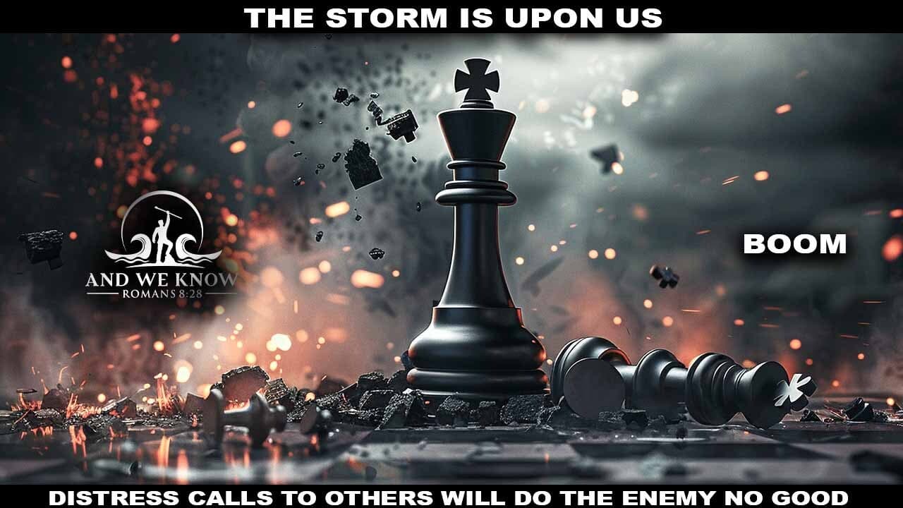 4.2.26: War comms, The STORM, Initial WAVES meaningful, Hussein Exposed to WORLD, PRAY! - And We Know cover