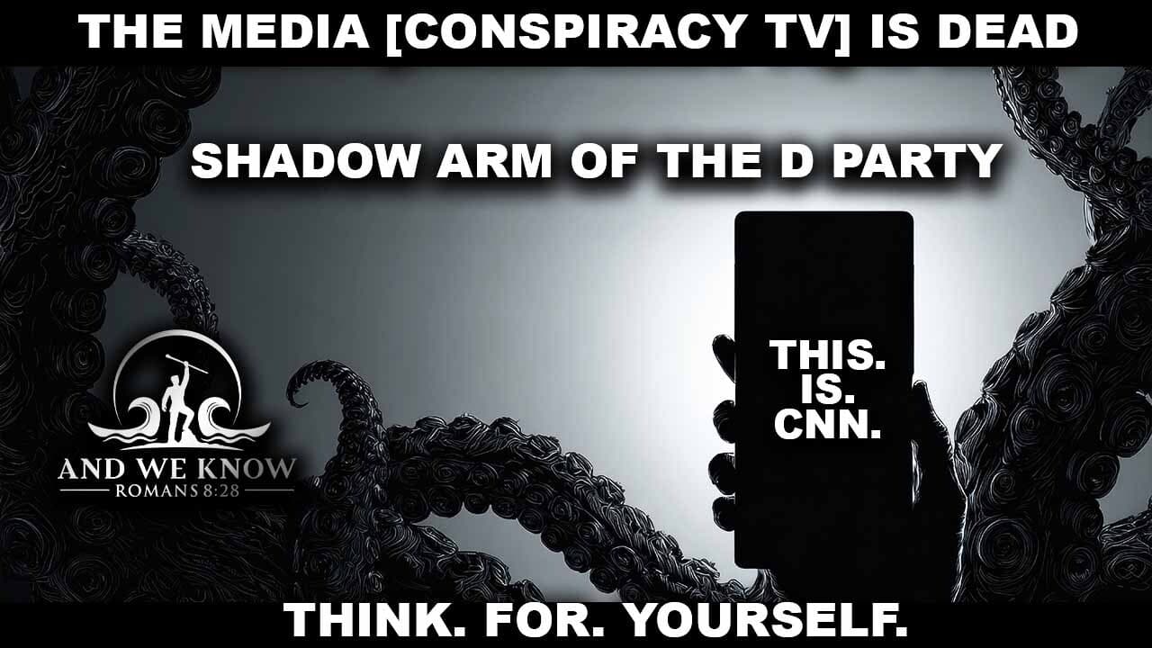 12.12.25: MEDIA IS ARM OF D PARTY, Think. For. Yourself. 6 o’clock can be dangerous, Pray! — And We Know cover