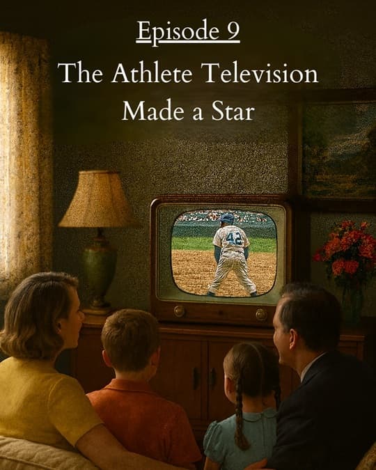 Ep9: The Athlete Television Made a Star - Midnight Library of Baseball cover
