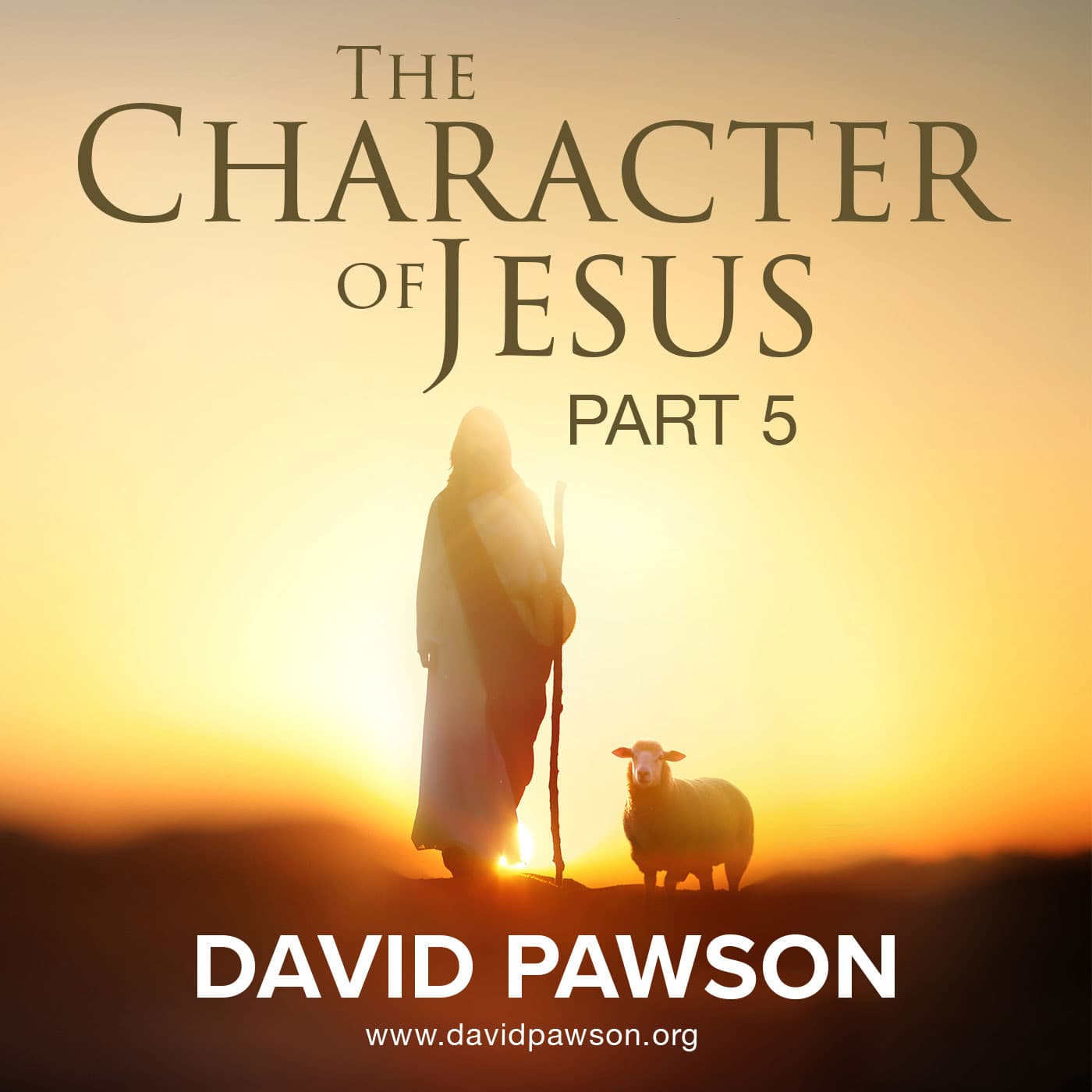 The Character of Jesus - Part 5 - David Pawson Ministry Podcast cover