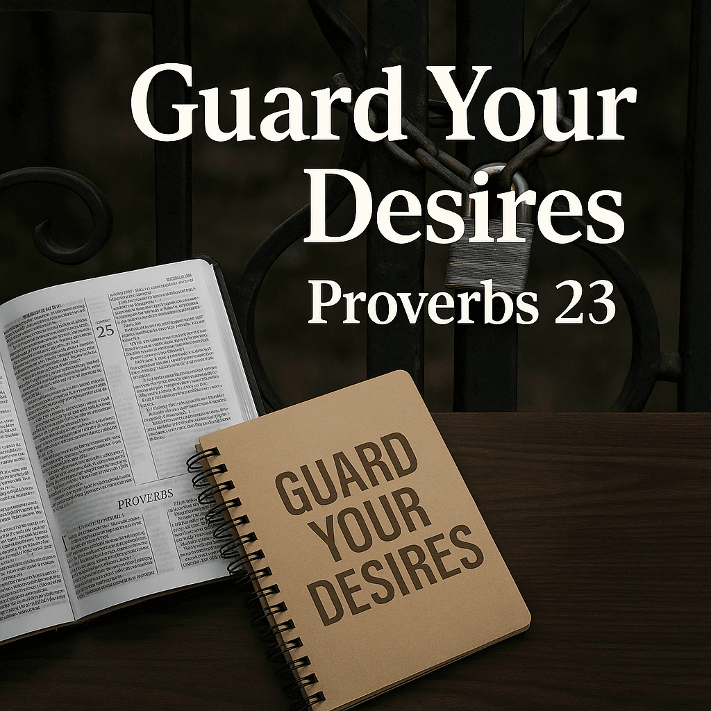 Proverbs Series- Episode 23 - Guard Your Desires, Protect Your Destiny - Beyond The Budget cover