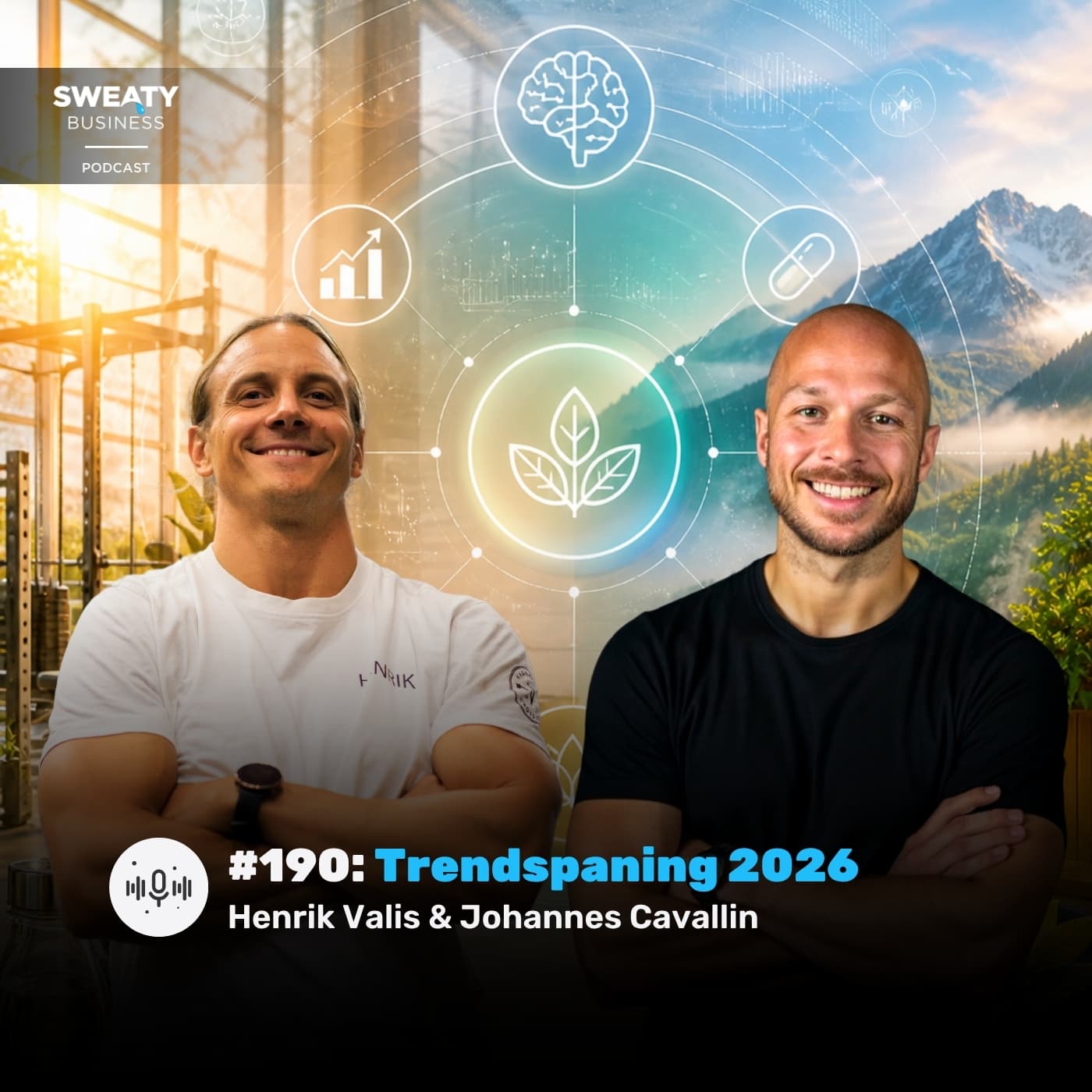 #190: Trendspaning 2026, med Johannes Cavallin — Sweaty Business Podcast cover