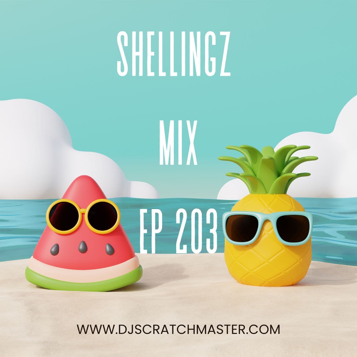 Shellingz Mix EP 203 — Scratch Master cover
