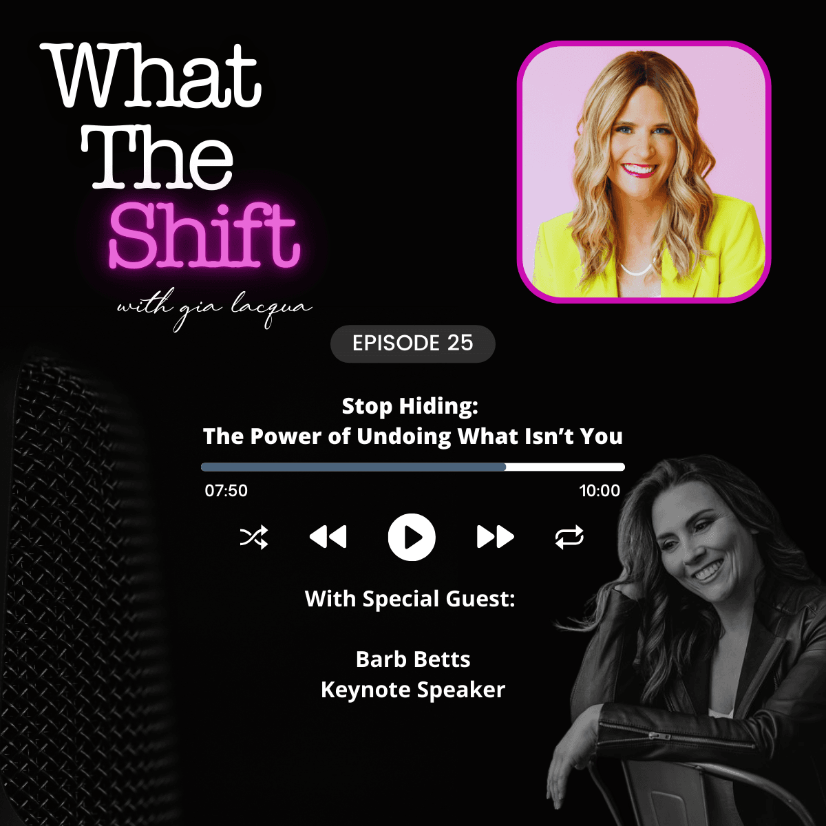 Stop Hiding: The Power of Undoing What Isn't You - What The Shift cover