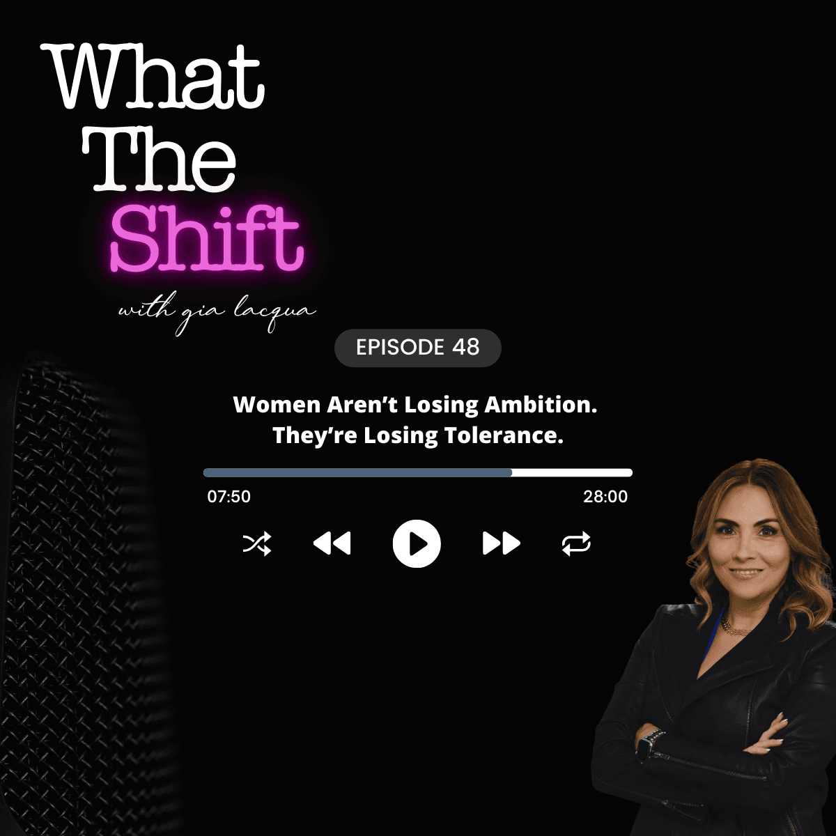 Women Aren’t Losing Ambition. They’re Losing Tolerance. - What The Shift cover