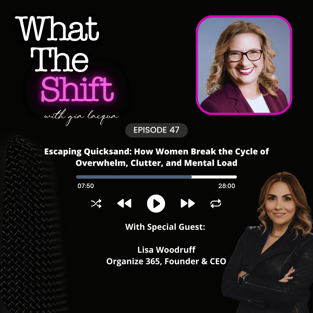 Escaping Quicksand: How Women Break the Cycle of Overwhelm, Clutter, and Mental Load - What The Shift cover
