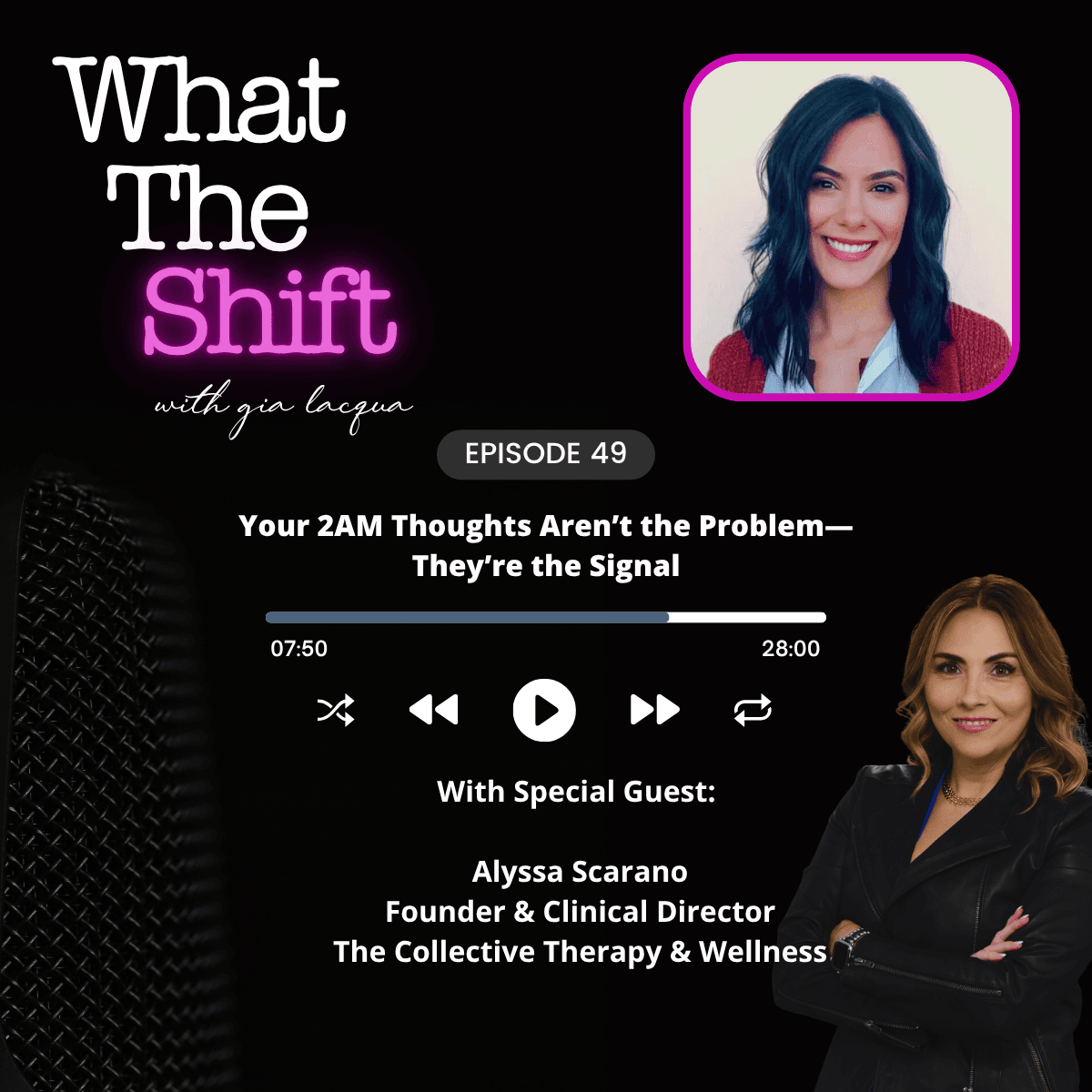 Your 2AM Thoughts Aren’t the Problem—They’re the Signal - What The Shift cover