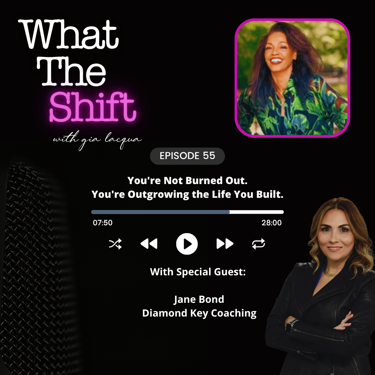 You're Not Burned Out, You're Outgrowing the Life You Built - What The Shift cover