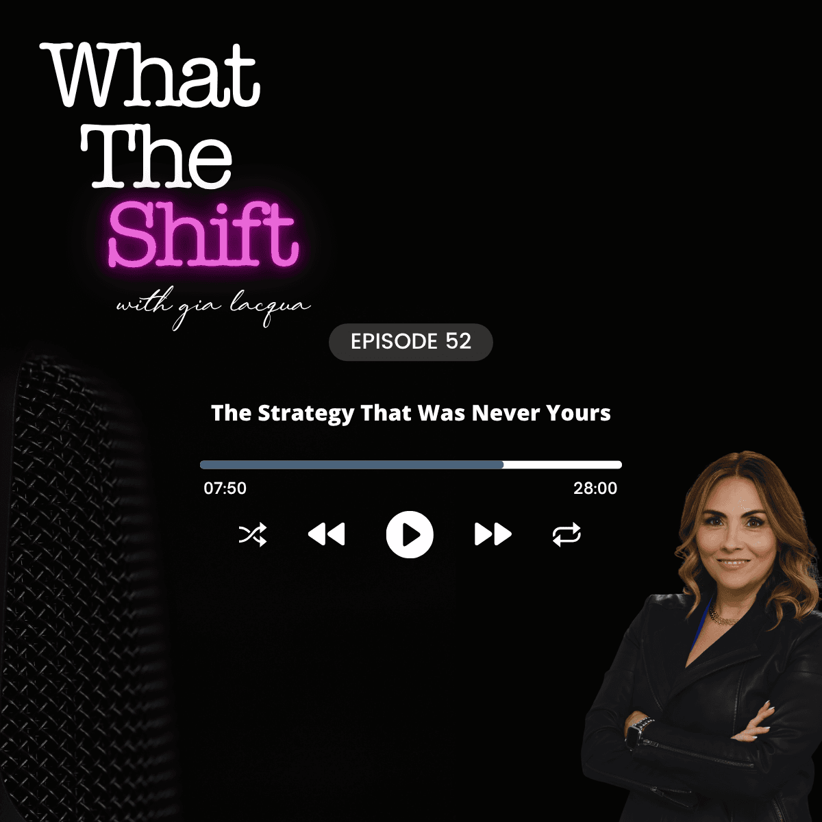 The Strategy That Was Never Yours - What The Shift cover