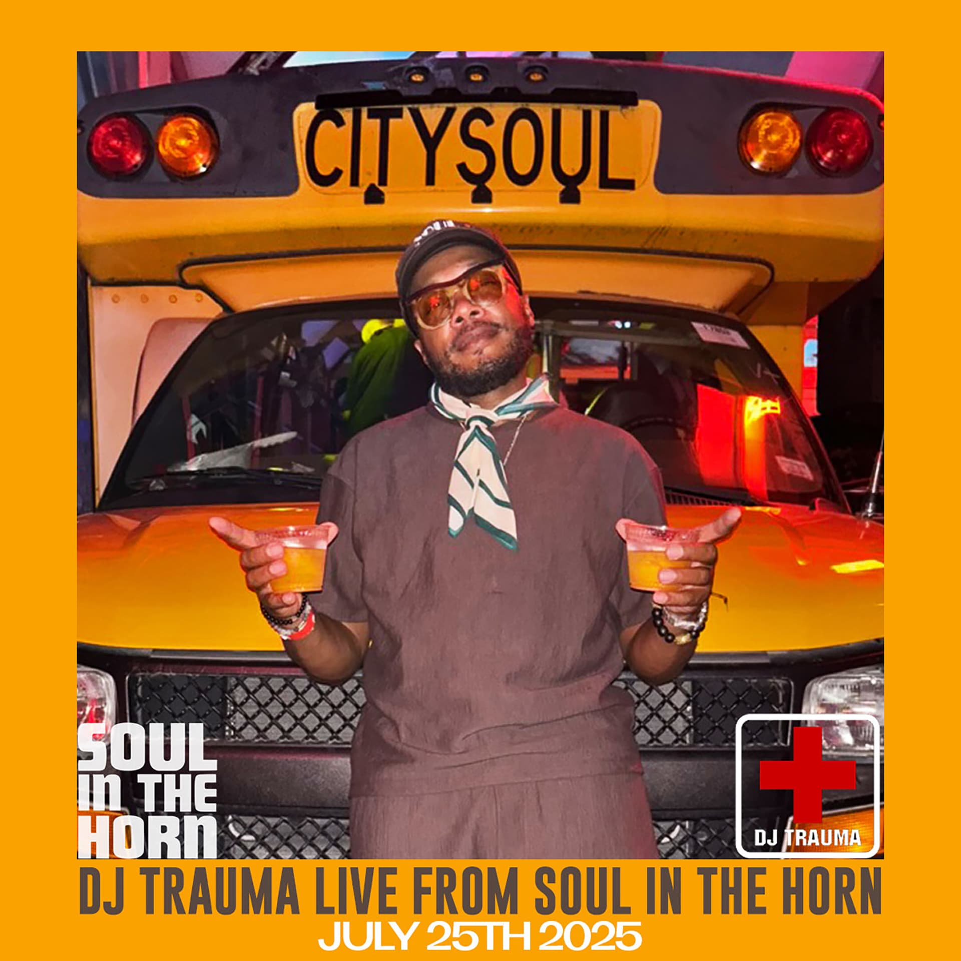 DJ Trauma Live 07-25-2025 from Soul in the Horn - DJ Trauma’s Podcast cover