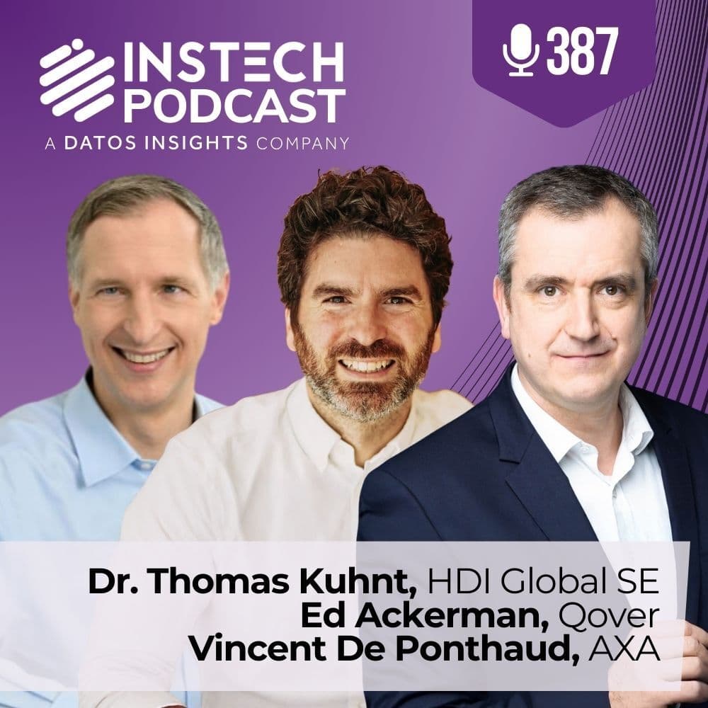 Where is the industry today? - a view from the C-suite (387) - InsTech - insurance & innovation with Matthew Grant & Robin Merttens cover