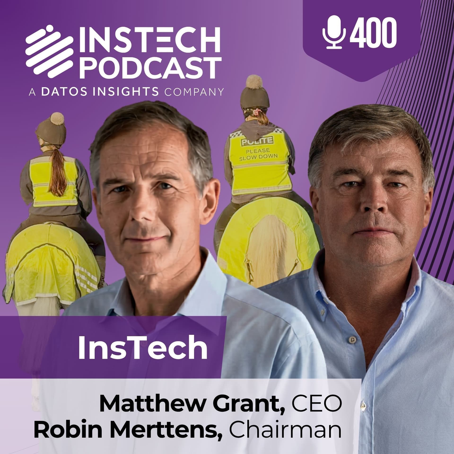 Partners’ Chat uncut – straight from the horse’s mouth (400) - InsTech - insurance & innovation with Matthew Grant & Robin Merttens cover