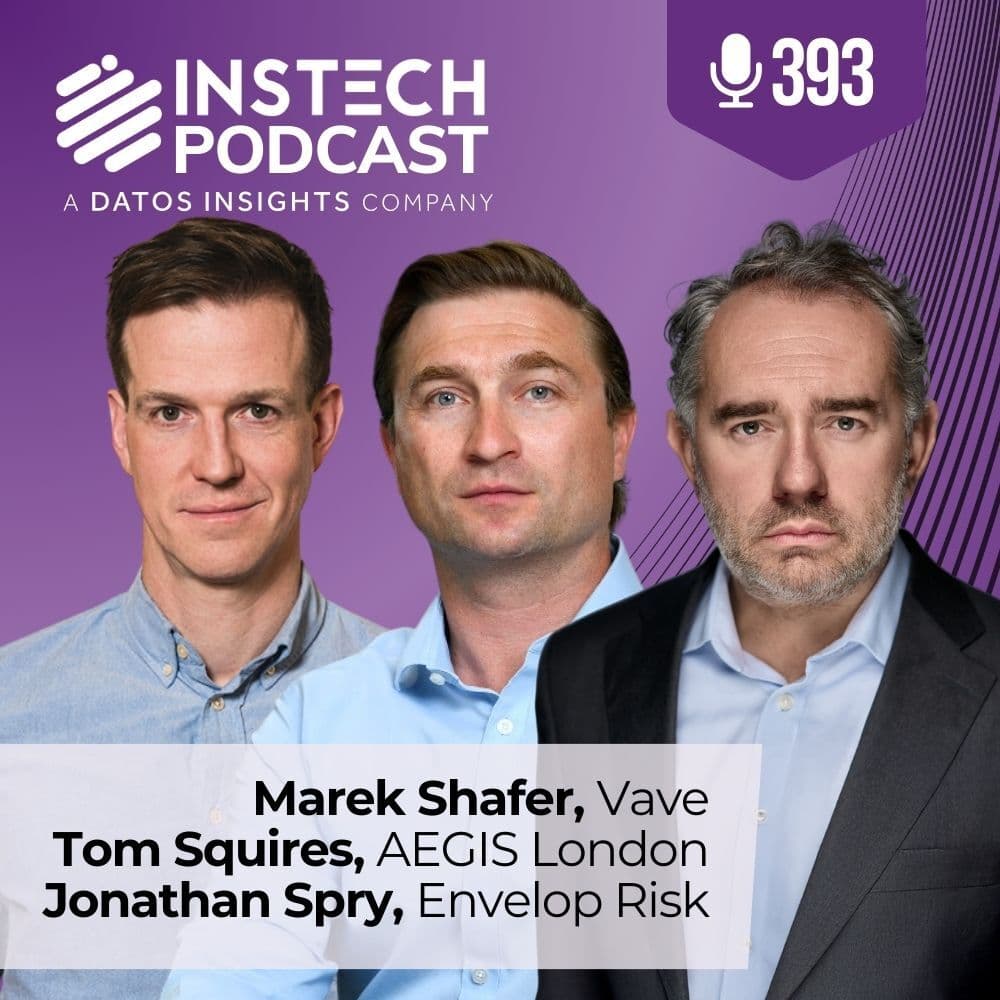 Automated underwriting: a pioneer’s perspective (393) - InsTech - insurance & innovation with Matthew Grant & Robin Merttens cover