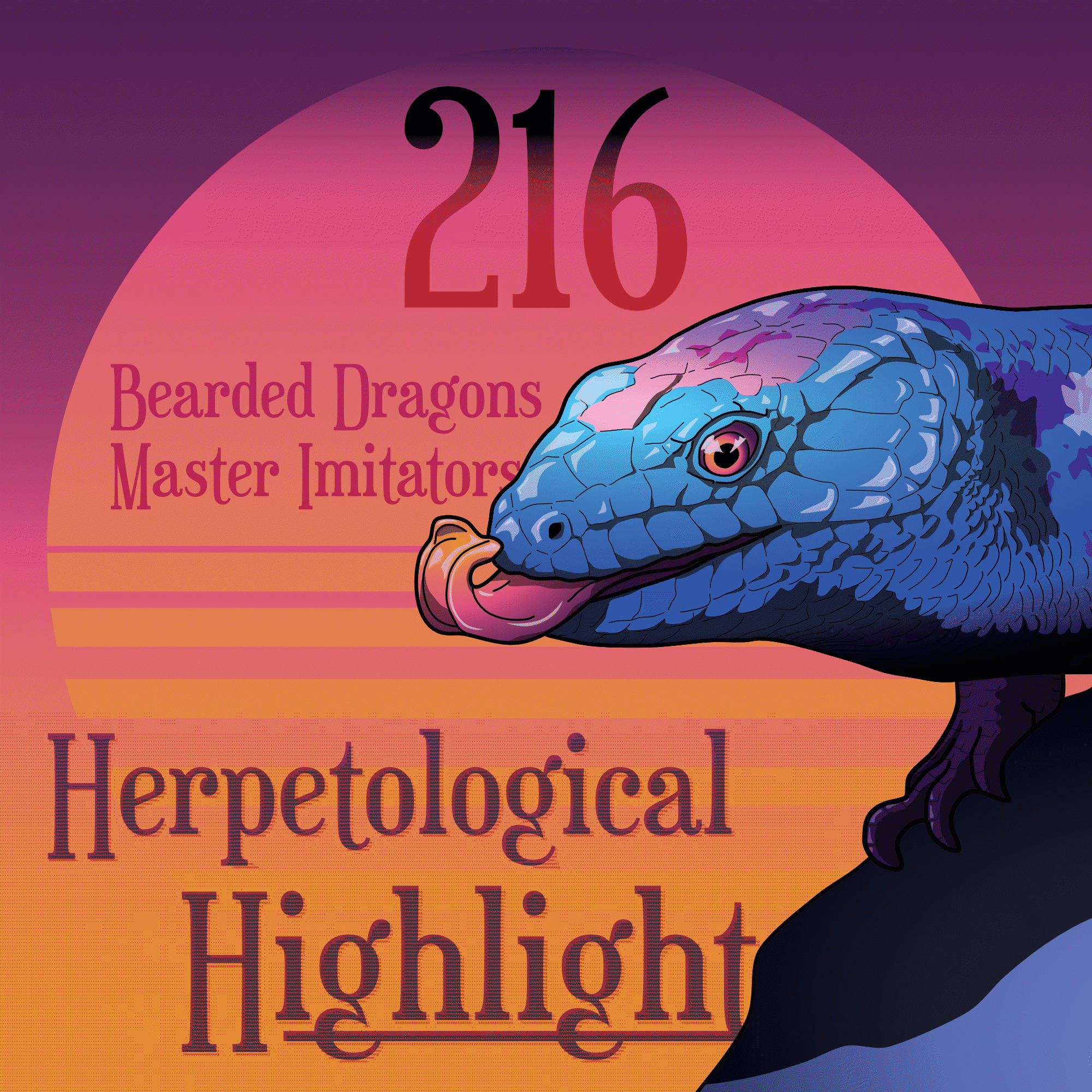 216 Bearded Dragons Master Imitators - Herpetological Highlights cover