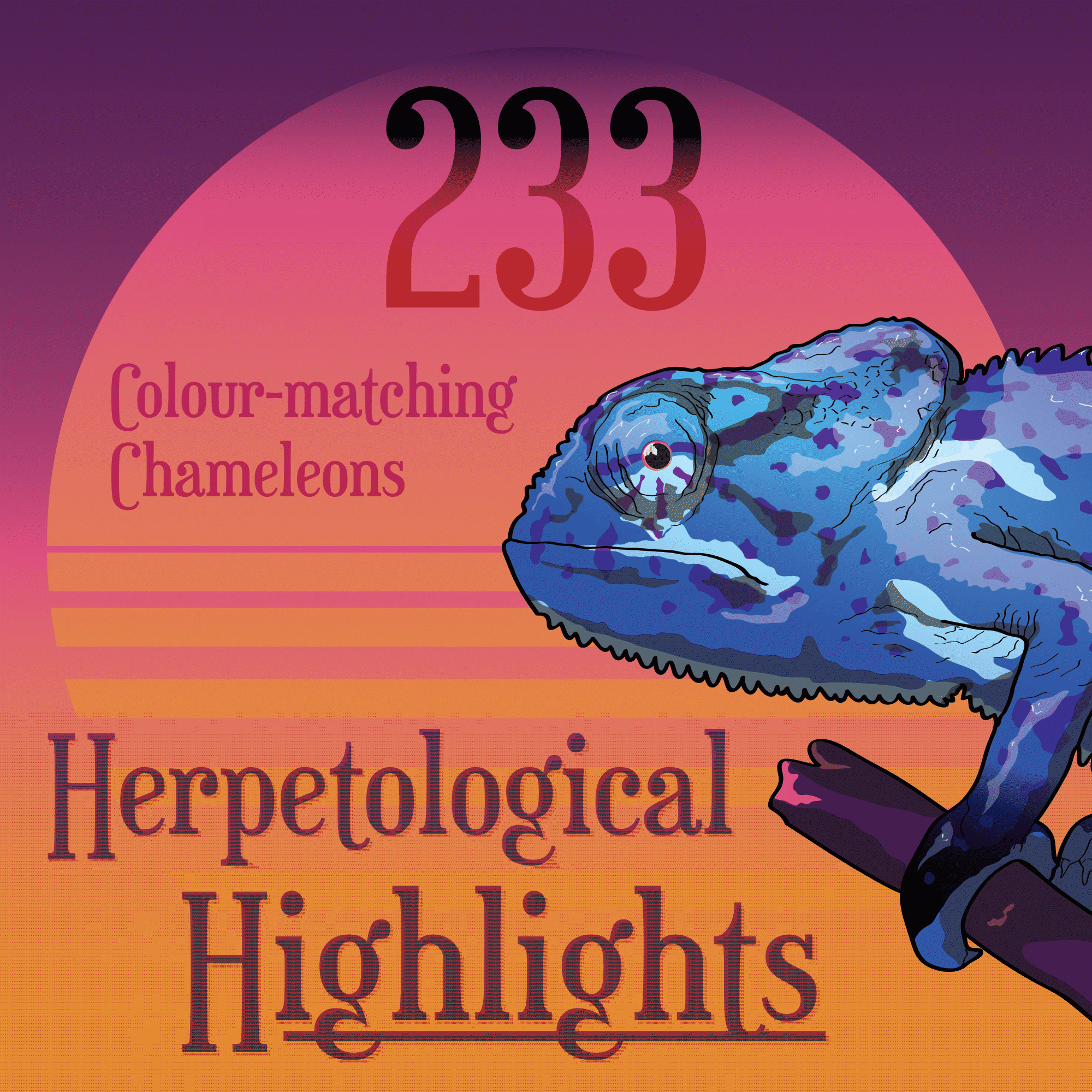 233 Colour-matching chameleons - Herpetological Highlights cover