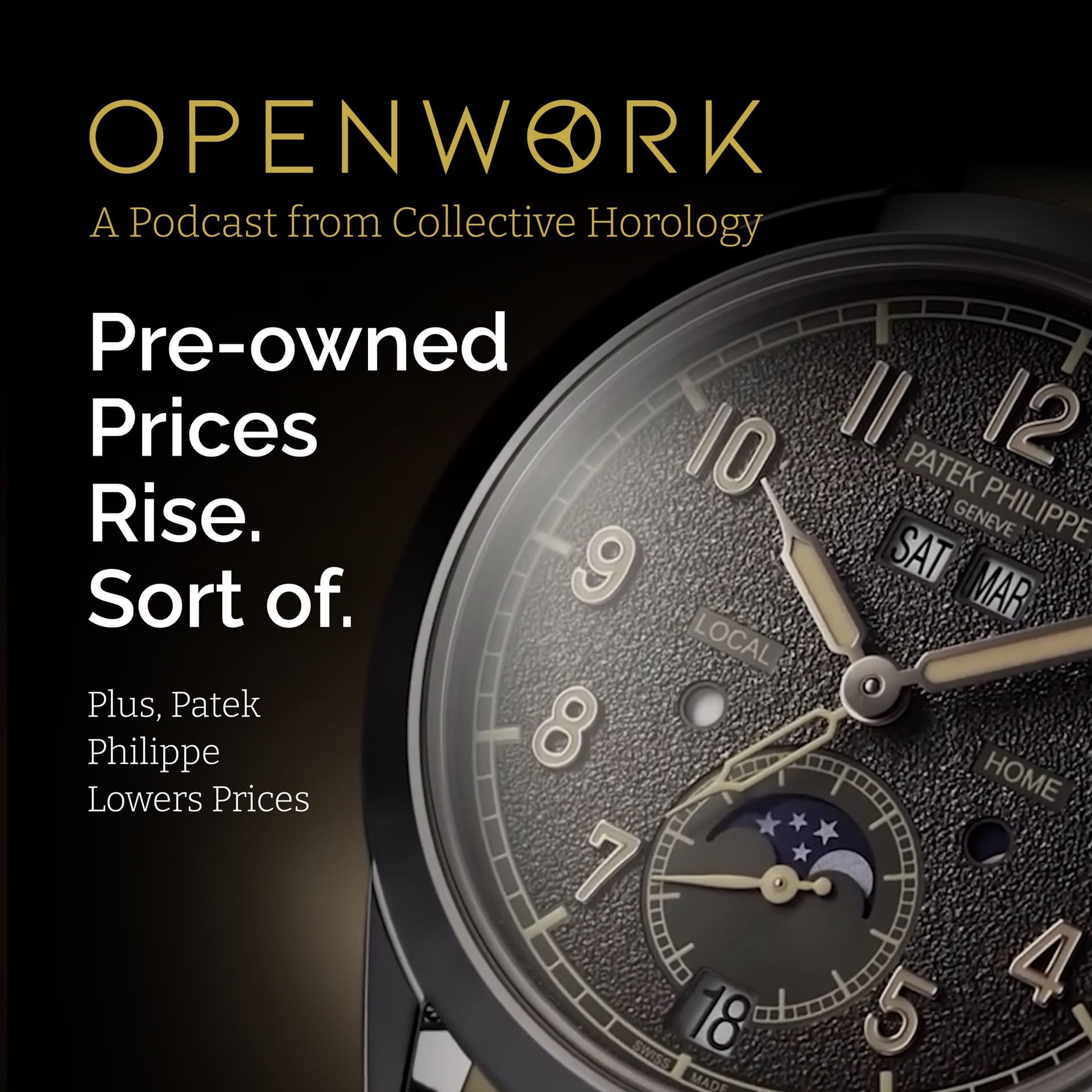 Pre-owned Prices Rise. Sort of. – Plus, Patek Philippe Lowers Prices – Episode 65 - Openwork: Inside the Watch Industry cover