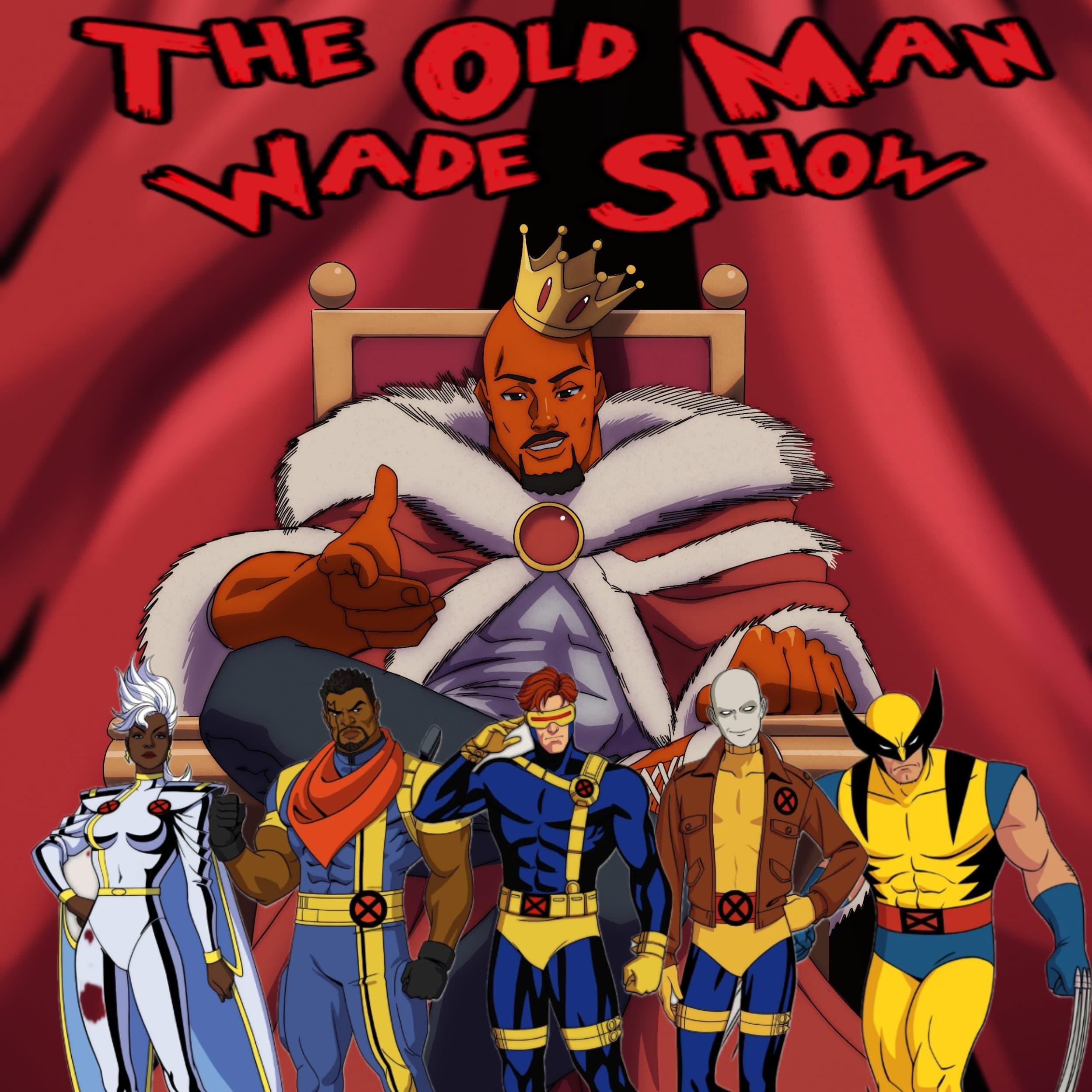 To me, my X-Men - The Old Man Wade Show cover