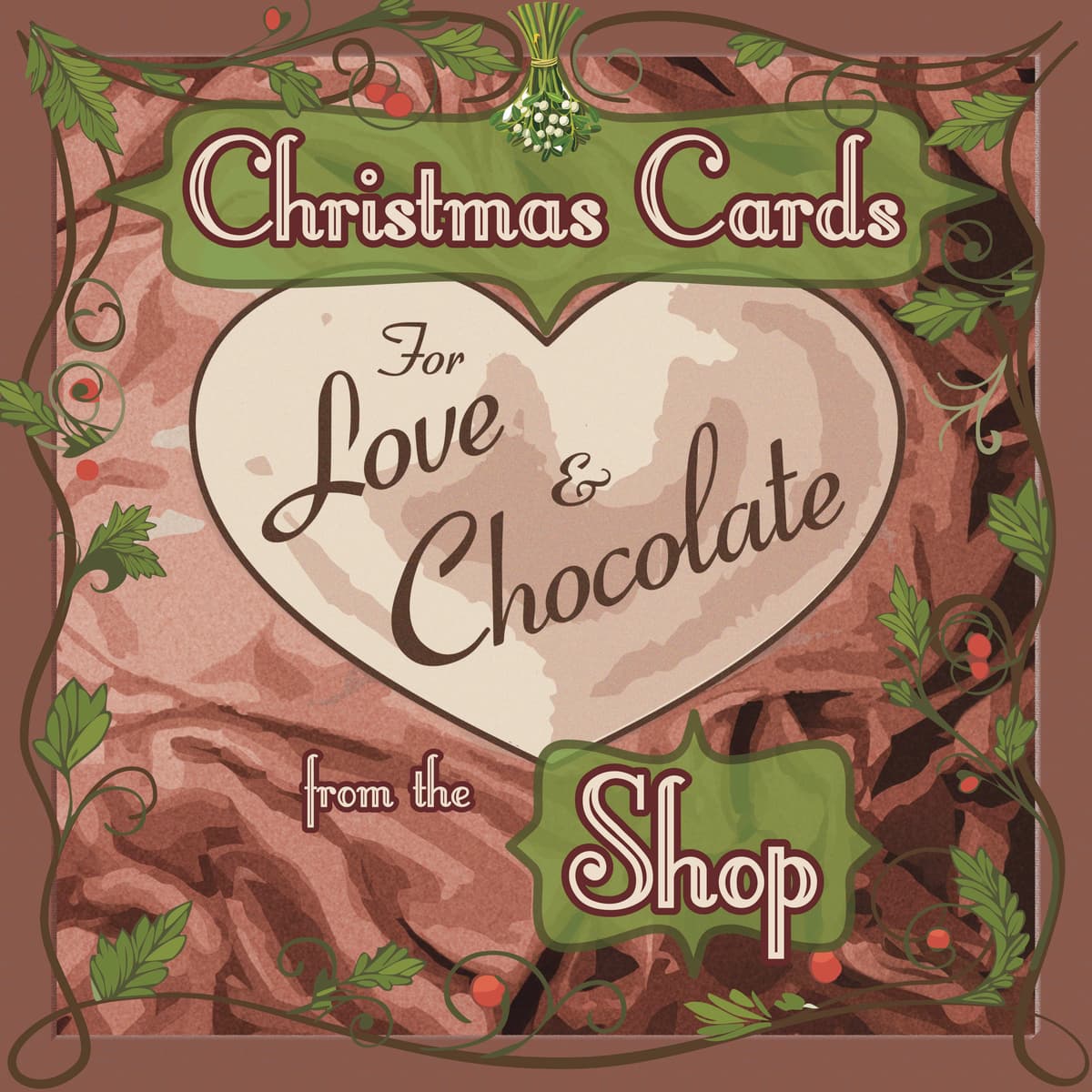 It’s Snowing in Zurich! - Christmas Cards From The Shop - For Love and Chocolate cover