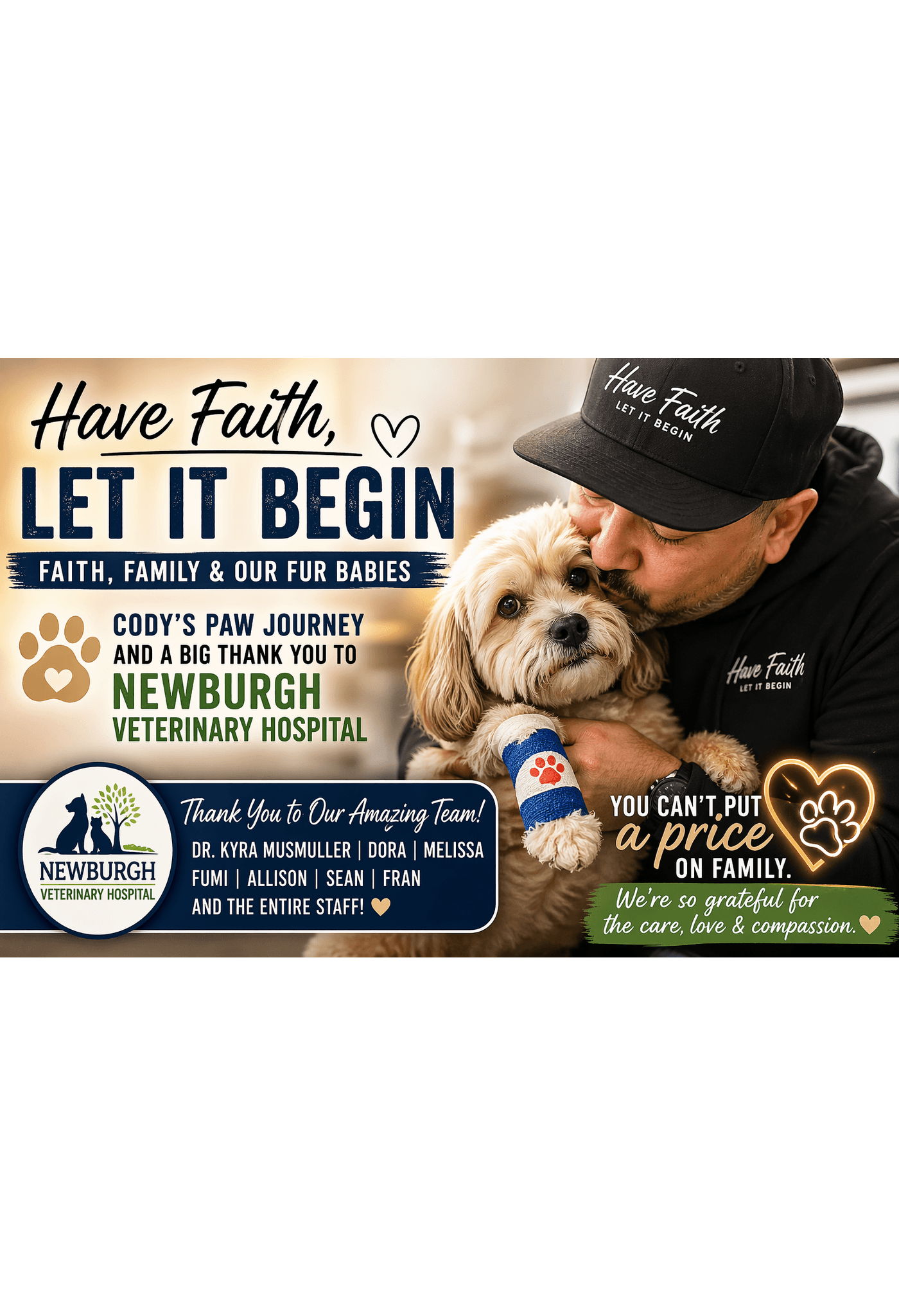 Have Faith, Let It Begin: A Father's Prayer for Cody — Have Faith Let It Begin cover