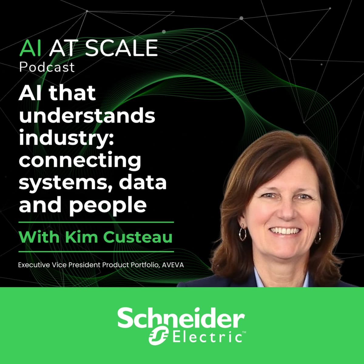 Kim Custeau: AI that understands industry: connecting systems, data and people - AI at Scale cover