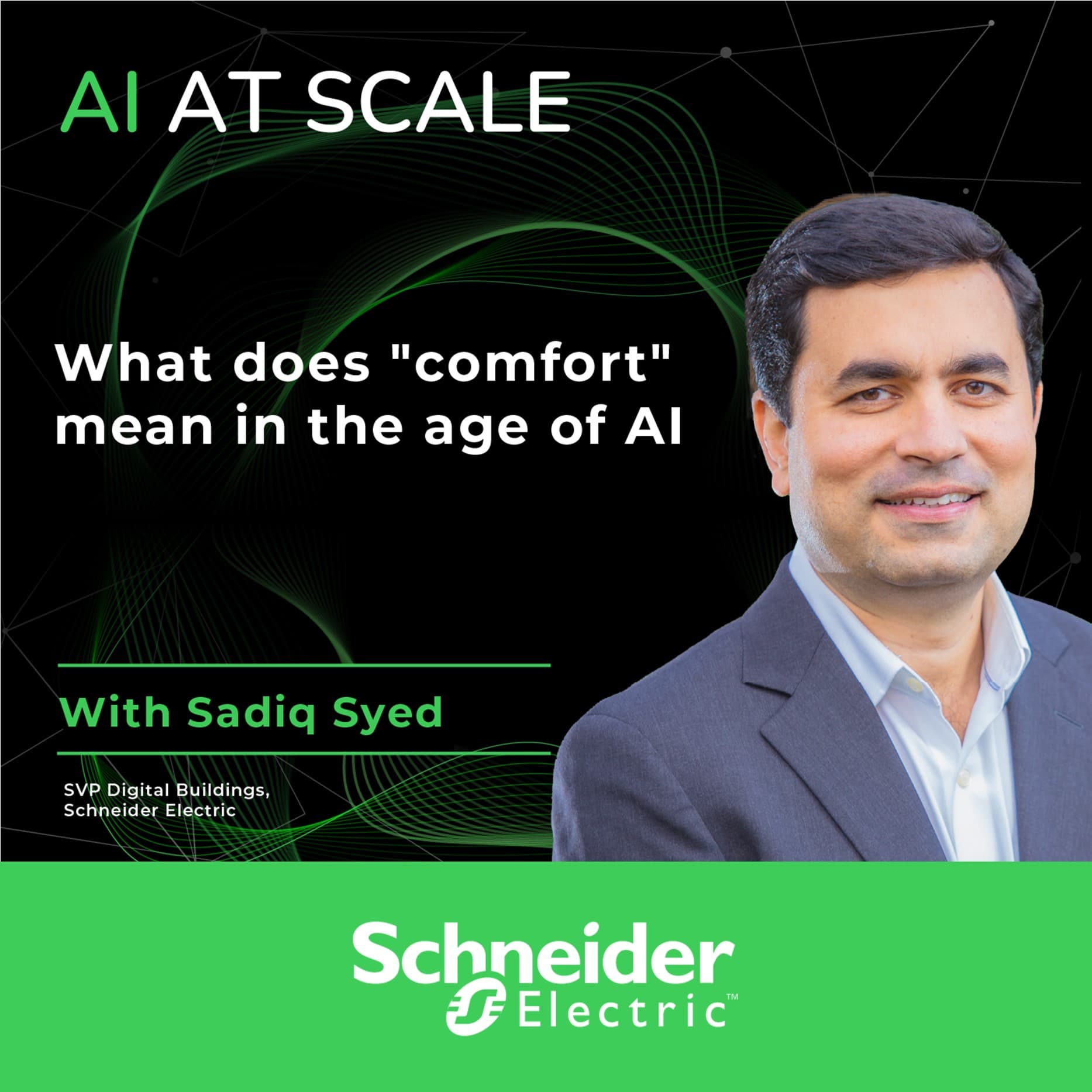 Sadiq Syed: What does "comfort" mean in the age of AI - AI at Scale cover