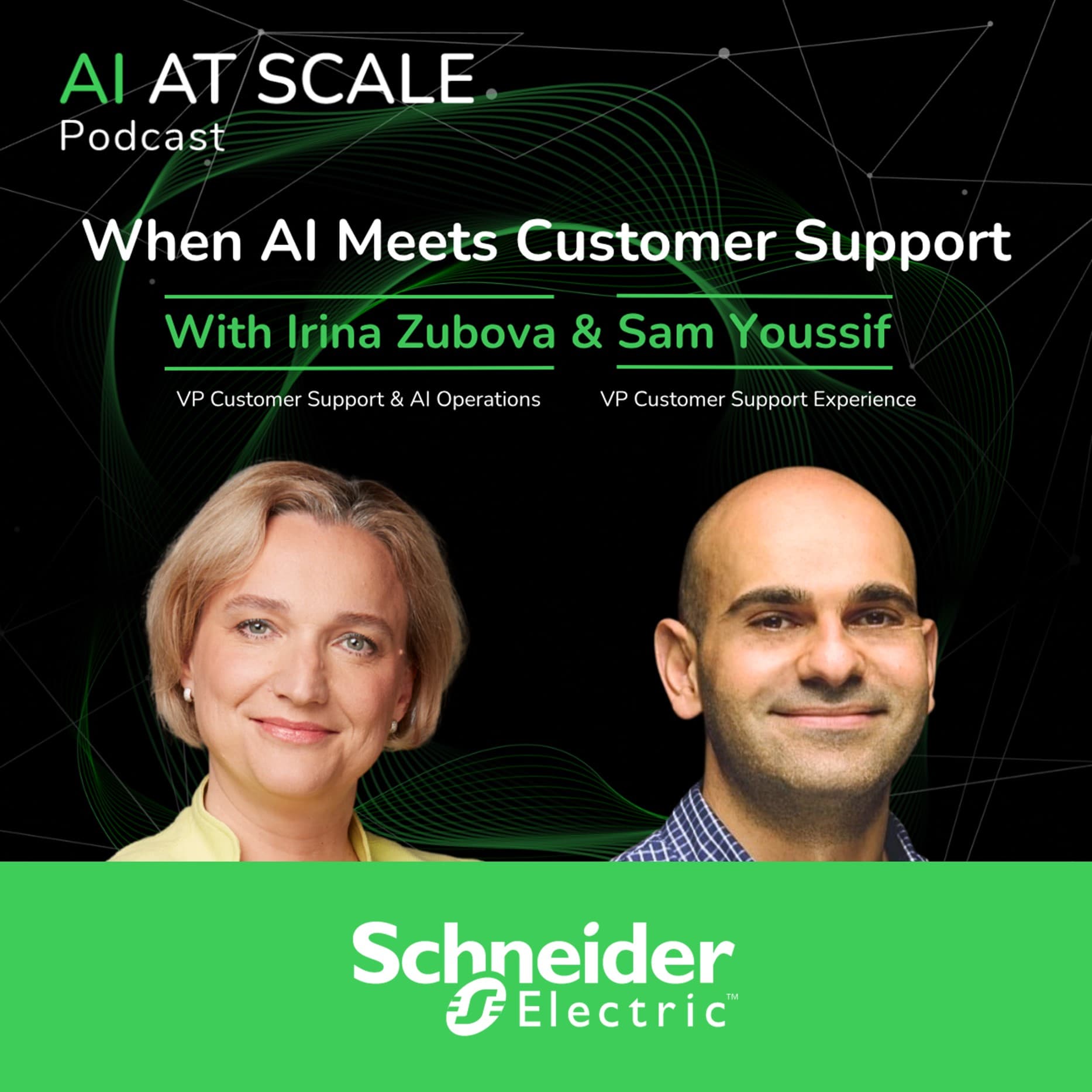 Irina Zubova & Sam Youssif: When AI Meets Customer Support — AI at Scale cover