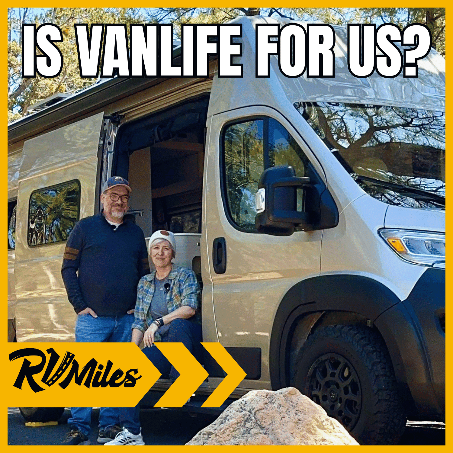 409. Is Vanlife For Us? Our Time In The Noovo Plus Campervan — RV Miles Podcast cover