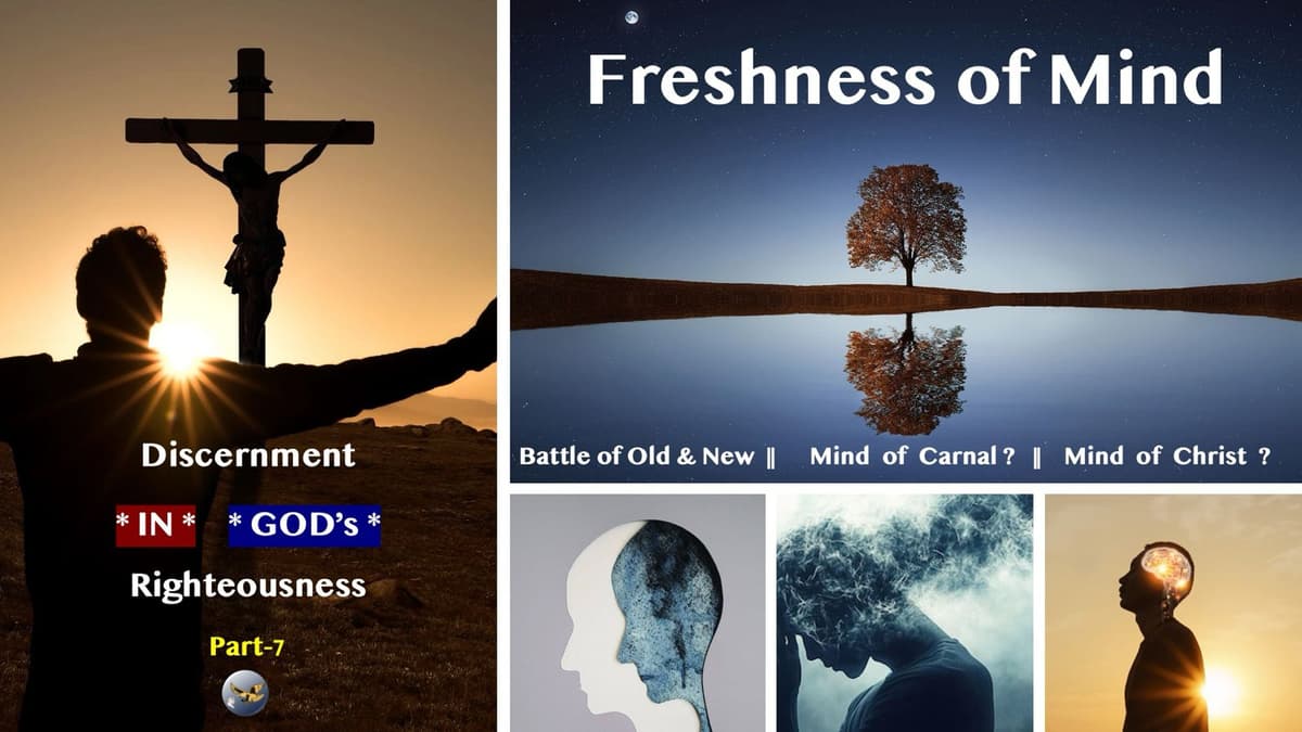 S19:E39 - Discernment in God's Righteousness (7) - Freshness of Mind - Prophetic*Revelation cover