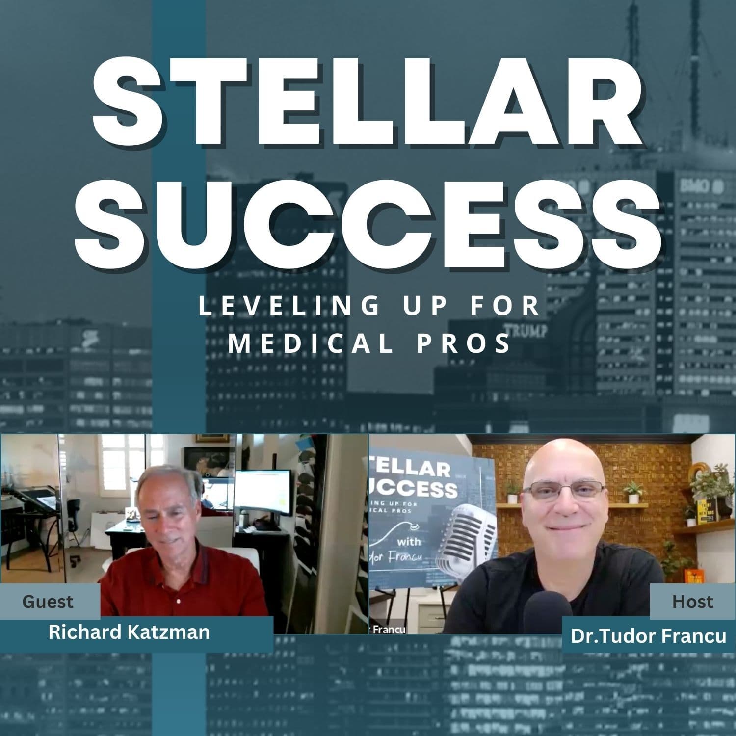 Higher education in healhcare — STELLAR SUCCESS: Leveling Up For Medical Pros with Dr. Tudor Francu cover