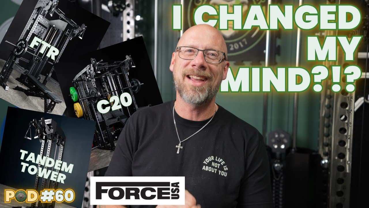 Force USA vs. The Competition & Questions That Changed My Mind! | Ep 60 - The GymCrafter Podcast cover