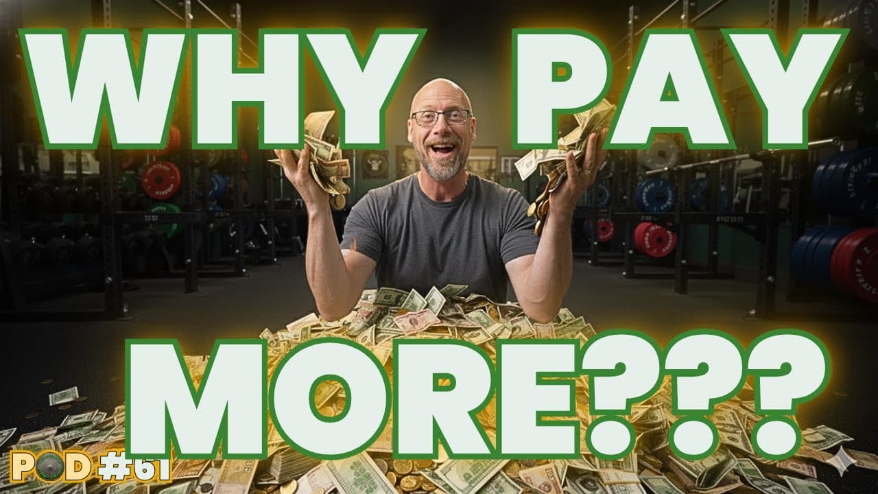 What Do You Get When You Spend More on Your Garage Gym? | Ep  61 - The GymCrafter Podcast cover