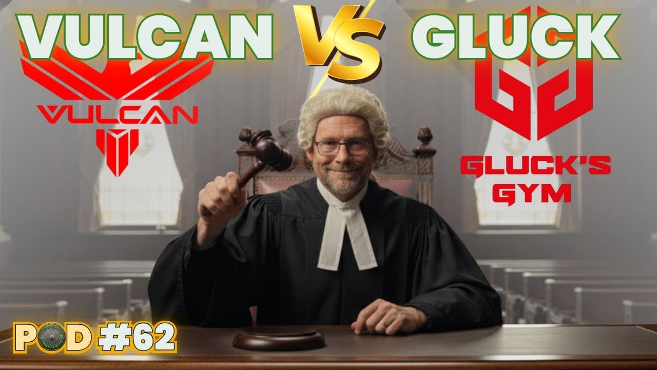 Vulcan Strength vs. Gluck’s Gym... So We’re Suing People Now? | Ep  62 - The GymCrafter Podcast cover