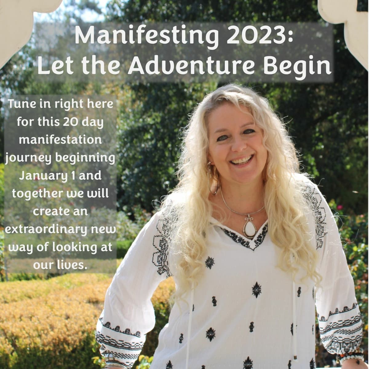 Manifesting 2023: Let the Adventure Begin Day 19 - Living In The Flow: How To Manifest A Magical Life cover