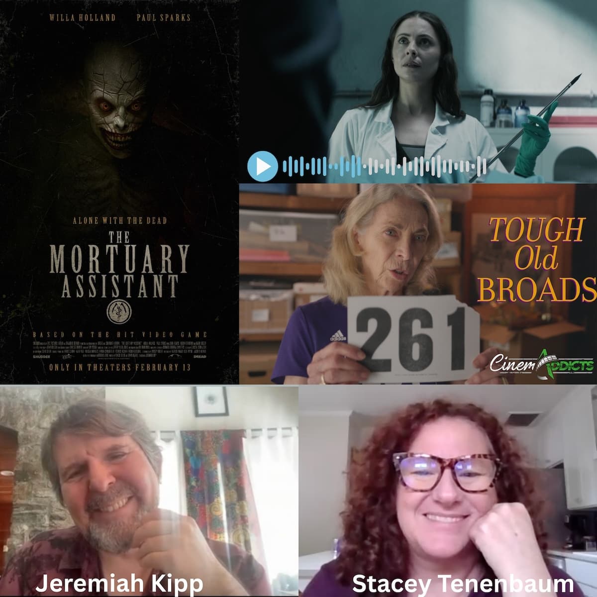 Hodgepod 4 (Audio Version): The Mortuary Assistant, Jeremiah Kipp, Tough Old Broads, Stacey Tenenbaum - CinemAddicts cover