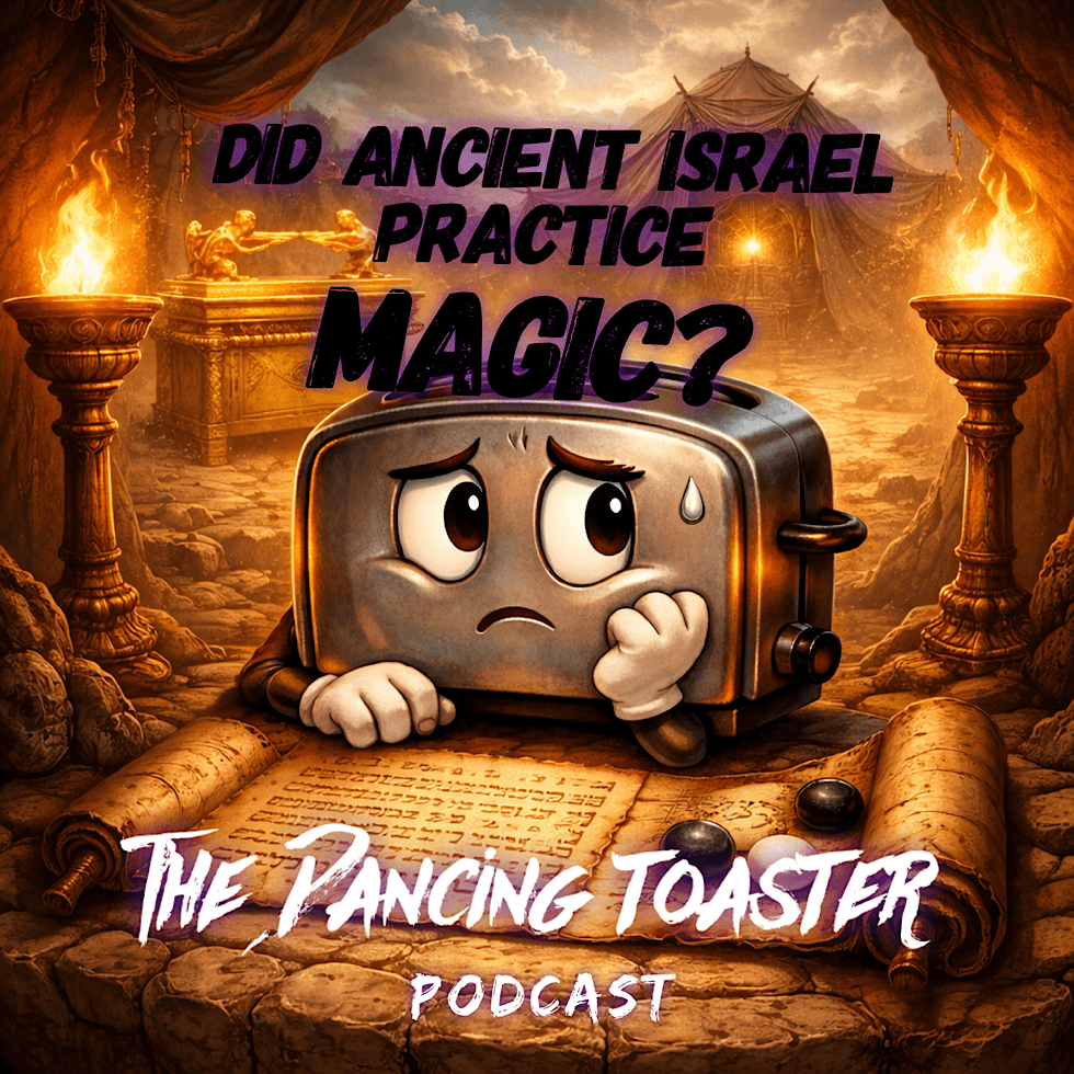 The Dancing Toaster Podcast- Ep 50- History of Magic part 3- Did Ancient Israel practice Magic? — The Dancing Toaster Podcast cover