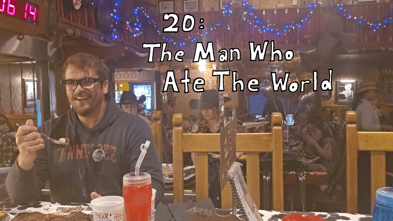 20 : The Man Who Ate The World - Seanathan Cory cover