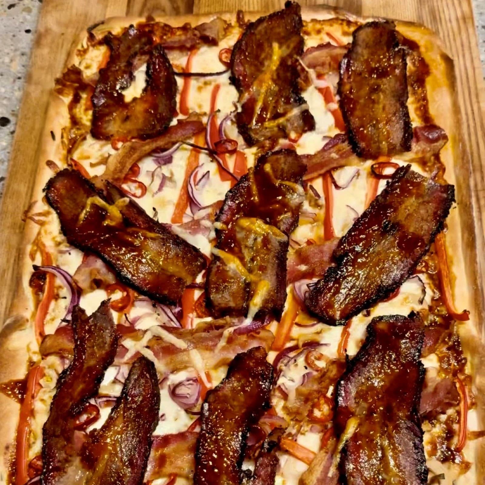Leftover Brisket Pizza - The BBQ Beautiful Podcast cover