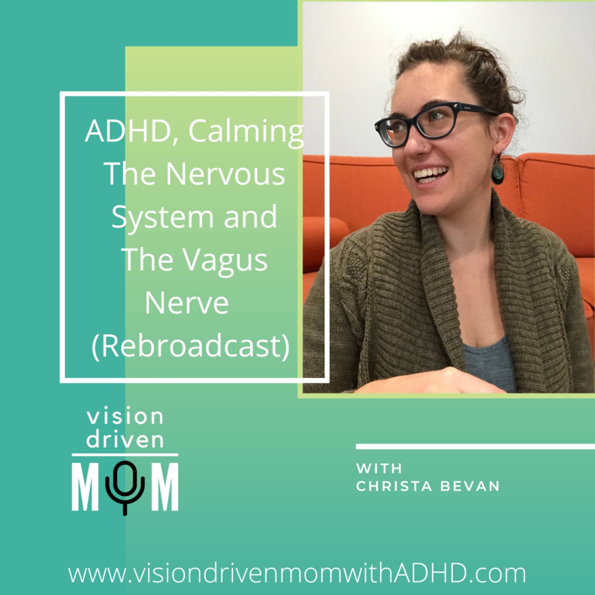 ADHD, Calming The Nervous System and The Vagus Nerve With Christa Bevan (Rebroadcast) — Vision Driven Mom With ADHD cover