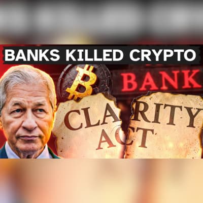 The $6.6 Trillion Secret That KILLED The Clarity Act - Coin Bureau cover