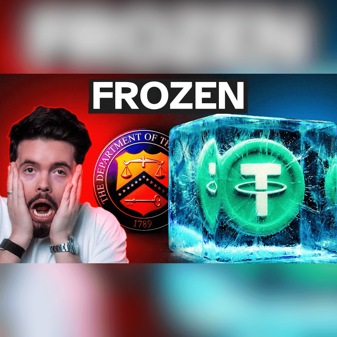 Tether Freezes Millions. Crypto No Longer Safe? — Coin Bureau cover