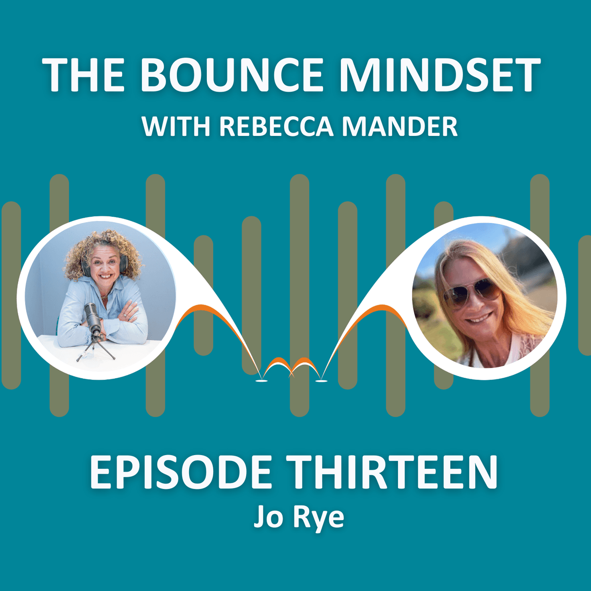 Episode 13: The Miracle Brain: Finding Clarity & Courage with Jo Rye - The Bounce Mindset™ Podcast cover