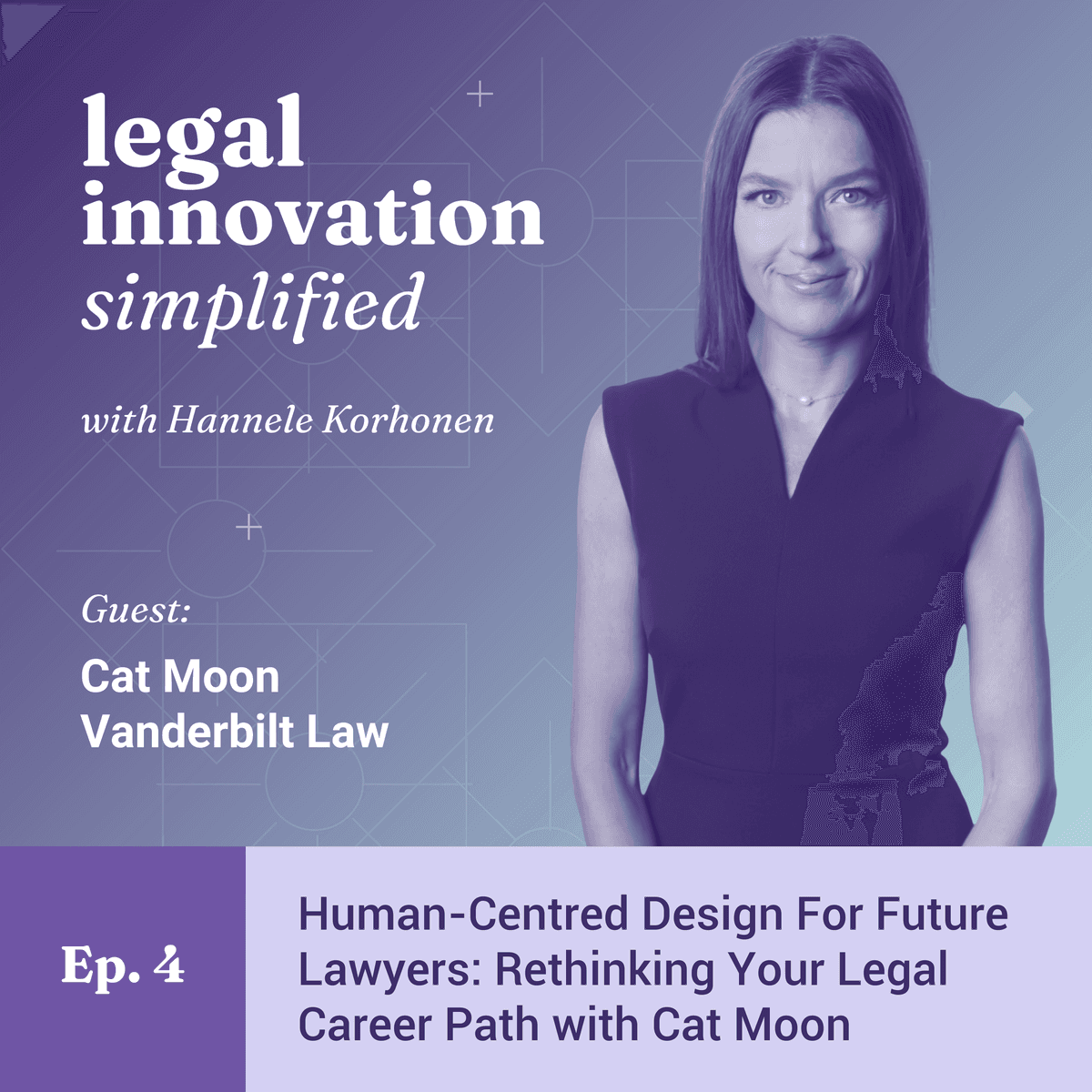Human-Centred Design for Future Lawyers: Rethinking Your Legal Career Path with Cat Moon at Vanderbilt Law [Ep. 4] - The Freedom Pivot: Design Thinking Tools, Business Intuition & Breaking Cycles to Starting Your Business cover